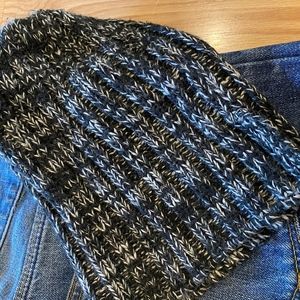 Sweater-Knit Roll-Cuff Beanie - Unisex